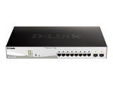 D-LINK 10-Port Layer2 PoE+ Smart Managed Gigabit Switch 8 x 10/100/1000Mbps TP RJ-45 PoE Port Port 1-8 802.3at Power-over-Eth