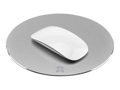 XTREMEMAC Tapis de souris rond en aluminium Argent