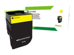 LEXMARK 802SYE cartouche de toner jaune capacité standard 2.000 pages pack de 1 corporate