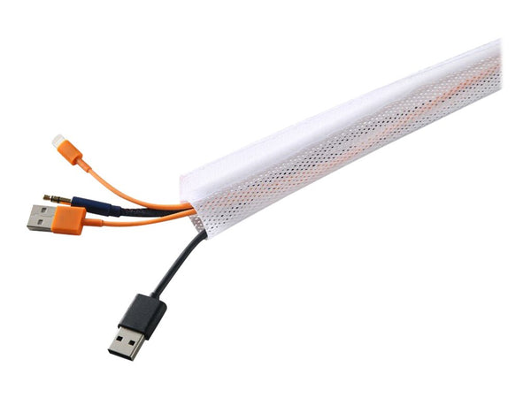 NEOMOUNTS NS-CS200WHITE Cache-câble - pour 8-10 câbles