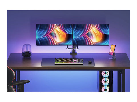 NEOMOUNTS NM-D775DXBLACK Support décran à fixer 10-32p - ressort à gaz - Topfix - arrêt 180