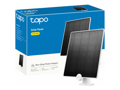 TP-LINK Tapo A200 Solar Panel Non-Stop Solar Power-Captures Free Clean Solar Energy