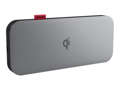 LENOVO Go USB-C Mobile Power Bank 10000mAh + Qi Wireless