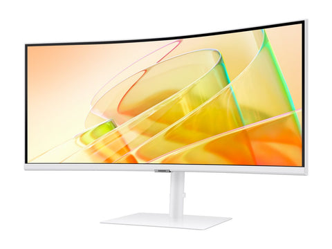 SAMSUNG S34C650T 34p 21:9 Curved 1000R 3440x1440 VA-LED 100Hz HDR10 DP/HDMI/TBT4 90Watt LAN White HAS Speaker VESA HDMI/DP/USB-C