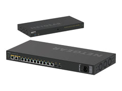 NETGEAR 12-Port AV Line M4250-10G2XF-PoE+ 8x1G PoE+ 240W 2x1G 2xSFP+ Managed Switch