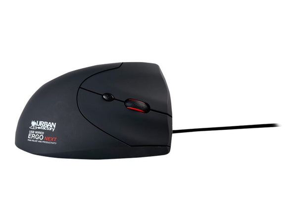 URBAN FACTORY Souris Ergo Filaire USB Droitier