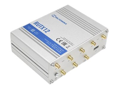 TELTONIKA NETWORKS RUTX12 DUAL SIM DUAL 4G/LTE Bluetooth router eSIM version