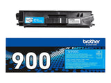 BROTHER TN-900C cartouche de toner cyan très haute capacité 6.000 pages pack de 1
