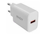 LINDY 18W Single Port USB Type A Charger