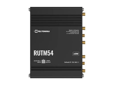 TELTONIKA NETWORKS RUTM54 DUAL SIM 5G/LTE WiFi TELIT router eSIM version