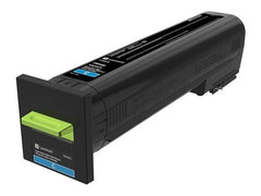 LEXMARK CS820 Cartouche de toner Return Programme très haute capacité Cyan 22k
