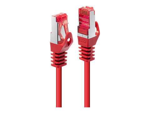 LINDY Basic Cat.6 S/FTP Cable Red 3m Patch Cable