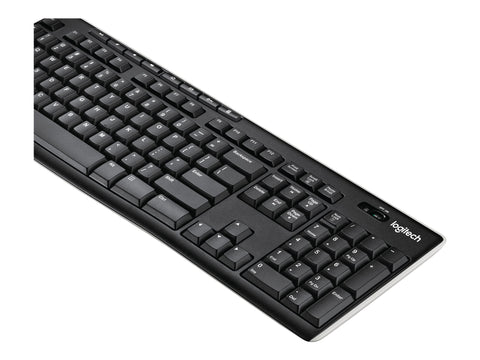 LOGITECH Wireless Keyboard K270 Keyboard wireless 2.4 GHz (UK)
