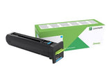 LEXMARK CX860 Cartouche de toner Corporate cyan ultra haute capacité 55K