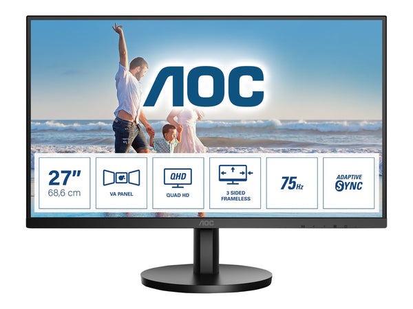 AOC Q27B3MA 27p monitor HDMI DP USB