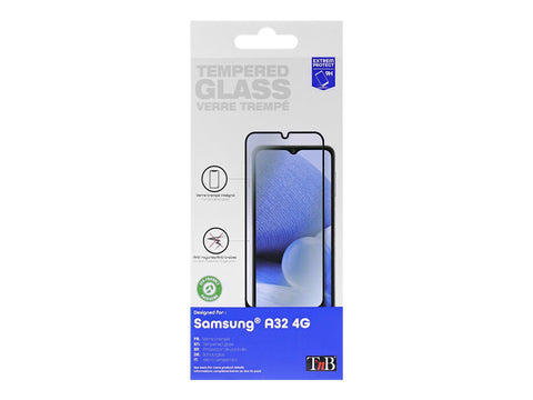 TNB Full Tempered Glass Protection For Samsung Galaxy A32 5G Transparent