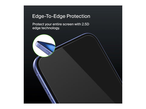 BELKIN ScreenForce Pro UltraGlass2 AM Screen Protector - iPhone 16/15/14 Pro