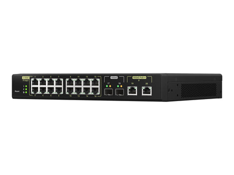 QNAP QSW-M2116P-2T2S 8port 2.5Gbps 2port 10Gbps SFP+ web managed switch