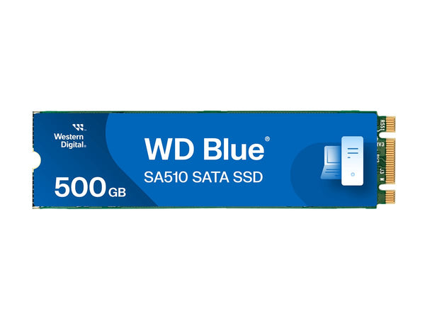 WD Blue SA510 SSD 500Go M.2 2280 SATA III 6Gb/s internal single-packed