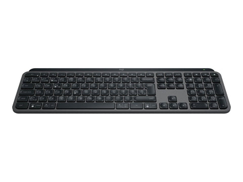 LOGITECH MX Keys S - GRAPHITE - (FRA) - BT - N/A - CENTRAL-419