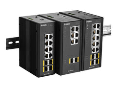 D-LINK 14 Port L2 Managed Switch with 10 x 10/100/1000BaseTX ports 8 PoE & 4 x 100/1000BaseSFP ports