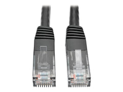 EATON TRIPPLITE Cat6 Gigabit Molded UTP Ethernet Cable RJ45 M/M Black 6 ft. 1.83 m