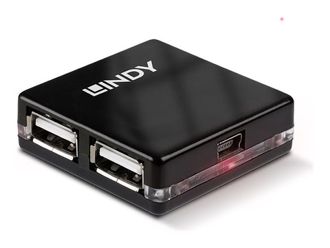 LINDY Mini Hub USB 2.0 4 ports