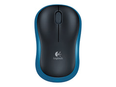 LOGITECH M185 Mouse optical wireless 2.4 GHz USB wireless receiver blue