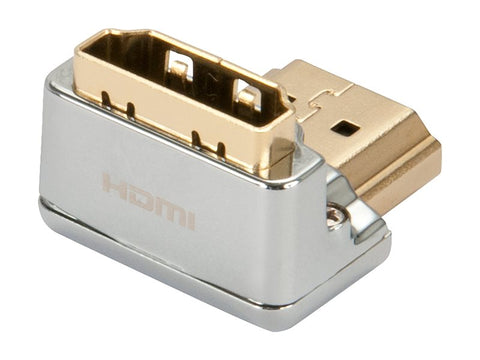 LINDY CROMO HDMI Adapter 90degree Down Connector type AM to AF