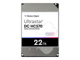 WESTERN DIGITAL Ultrastar DC HC570 3.5p 26.1MM 22000Go 512Mo 7200TPM SAS ULTRA 512E SE P3