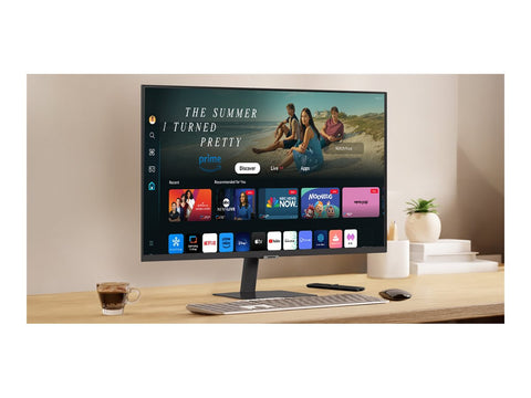 SAMSUNG LS32DM700UUXEN  écran SMART - 32" - 3840 x 2160 4K @ 60 Hz - VA - 300 cd/m² - 3000:1 - HDR10 - 4 ms - HDMI, USB-C - HP