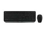 CHERRY GENTIX Desktop Wireless desktop Keyboard and Mouse USB black (FR)
