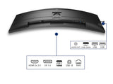 PHILIPS 49B2U5900C/00 48.8p 5120x1440 75Hz VA CURVED H/A 150MM SUPERWIDE USB C DOCKING DISPLAY 100W SmartKVM USB HUB SPEAKERS