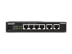 QNAP QSW-2104-2T-R2 2 ports 10GbE RJ45 5 ports 2.5GbE RJ45 unmanaged switch