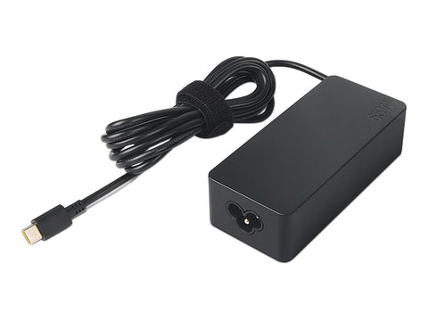 LENOVO 65W Standard AC Adapter (USB Type-C) - Adaptateur secteur - CA 100-240 V - 65 Watt - ThinkRed