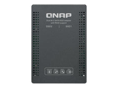 QNAP 2.5p SATA to dual M.2 2280 SATA drive adapter hardware RAID 0/1 JBOD Individual disk modes