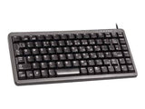 CHERRY Compact corded Keyboard PS/2 USB black (DE)