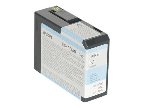 EPSON T5805 cartouche de encre cyan clair capacité standard 80ml pack de 1