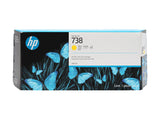 HP 738 300-ml Yellow DesignJet Ink Cartridge