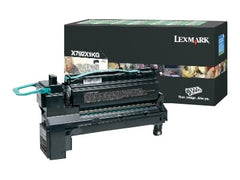 LEXMARK XS796X toner noir capacité standard 20.000 pages pack de 1 retour Programme