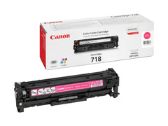 CANON 718 cartouche de toner magenta capacité standard 2.900 pages pack de 1