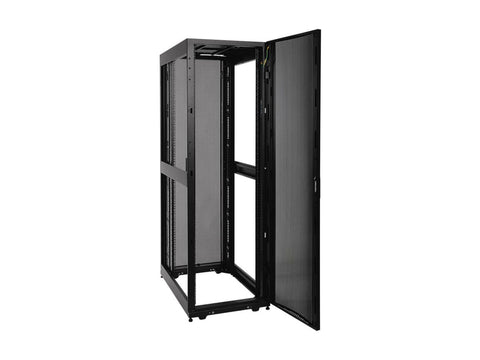 EATON TRIPPLITE 42U SmartRack Shallow-Depth Rack Enclosure Cabinet with doors & side panels