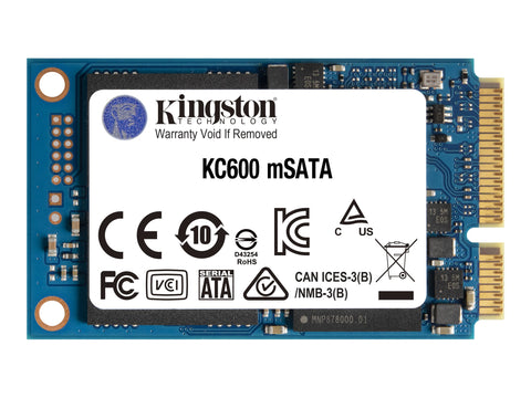 KINGSTON KC600 256Go SATA3 mSATA SSD