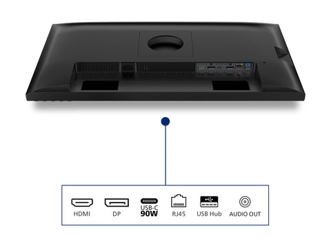 PHILIPS 27p 2560x1440 120Hz IPS Flat H/A 150 MM USB C DOCKING DISPLAY RJ45 PD>90W Daisy chain TUV EyeSafe certified USB HUB