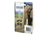 EPSON 5LB 24 ink cartridge light cyan standard capacity 5.1ml 360 pages 1-pack blister without alarm