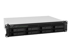 SYNOLOGY RS1221+ 8-Bay NAS-Rackmount AMD Ryzen V1500B 4-core 2.2GHz 4Go DDR4 up to 32Go RJ-45 4x1GbE 2xUSB 3.2 1xeSATA