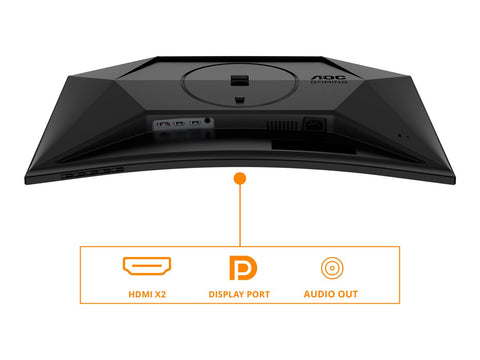 AOC CQ27G4X 27p 2560x1440 0.5ms 2xHDMI DP Black/Grey