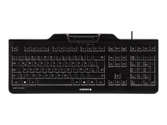CHERRY KC1000 SC corded Security Keyboard USB ultraflat black with integrated Smartcard-Terminal (CH)