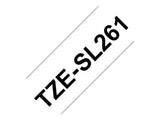 BROTHER TZeSL261 tape Black on White 36mm