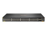 HPE Aruba Networking CX 6200F 48G Class-4 PoE 4SFP+ 370W Switch PDU